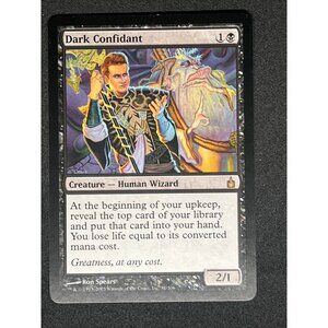 SALE 💸 MTG Dark Confidant Ravnica City of Guilds Creature Human Wizard 81/306